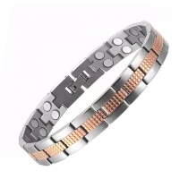 Mens Magnetic Therapy Bracelet SSDB0117