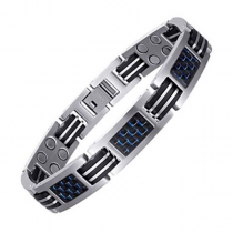 Mens Magnetic Therapy Bracelet SSDB0096