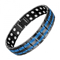 Mens Magnetic Therapy Bracelet SSDB0098