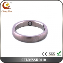 Stainless Steel & Titanium Magnetic Ring MSSR0010