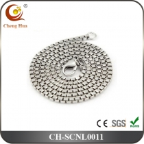 Stainless Steel & Titanium Chain Necklace SCNL0011