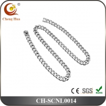 Stainless Steel & Titanium Chain Necklace SCNL0014