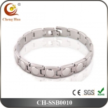 Stainless Steel & Titanium Bracelet SSB0010