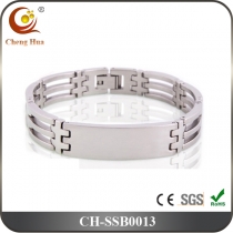 Stainless Steel & Titanium Bracelet SSB0013