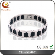 Stainless Steel & Titanium Bracelet SSB0031