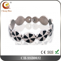 Stainless Steel & Titanium Bracelet SSB0032