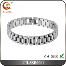 Stainless Steel & Titanium Bracelet SSB0061