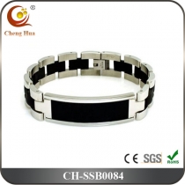 Stainless Steel & Titanium Bracelet SSB0084