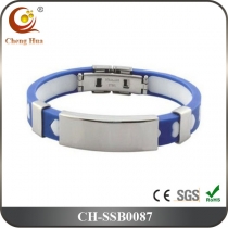 Stainless Steel & Titanium Bracelet SSB0087