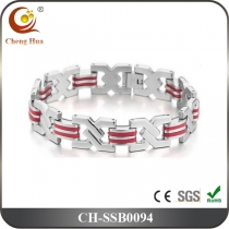 Stainless Steel & Titanium Bracelet SSB0094