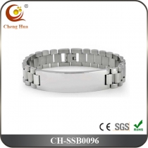 Stainless Steel & Titanium Bracelet SSB0096