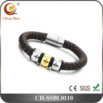 Stainless steel & Titanium Bangle SSBL0110