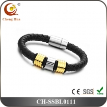 Stainless Steel & Titanium Bangle SSBL0111