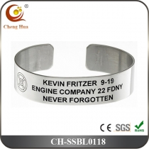 Stainless Steel & Titanium Bangle SSBL0118