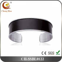 Stainless Steel & Titanium Bangle SSBL0122