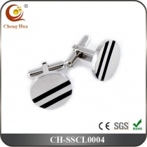 Stainless Steel & Titanium Cufflink SSCL0004