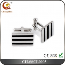 Stainless Steel & Titanium Cufflink SSCL0005