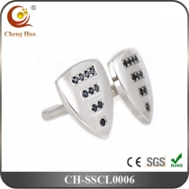 Stainless Steel & Titanium Cufflink SSCL0006