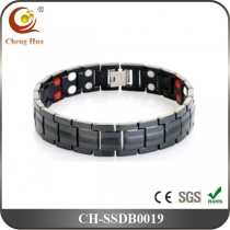 Double Line Men‘s Magnetic Bracelet SSDB0019