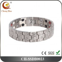 Double Line Men‘s Magnetic Bracelet SSDB0023