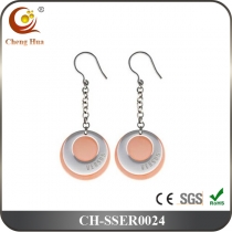 Stainless Steel & Titanium Earring SSER0024