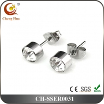 Stainless Steel & Titanium Earring SSER0031
