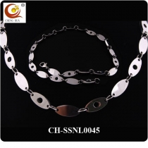 Stainless Steel & Titanium Magnetic Necklace SSNL0045