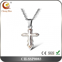 Stainless Steel & Titanium Pendant SSP0083