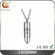 Stainless Steel & Titanium Pendant SSP0089