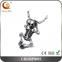 Stainless Steel & Titanium Pendant SSP0093
