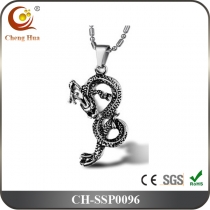 Stainless Steel & Titanium Pendant SSP0096