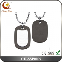 Stainless Steel & Titanium Pendant SSP0099