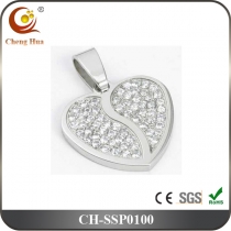 Stainless Steel & Titanium Pendant SSP0100