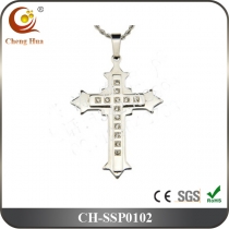 Stainless Steel & Titanium Pendant SSP0102