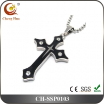 Stainless Steel & Titanium Pendant SSP0103