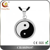 Stainless Steel & Titanium Pendant SSP0107