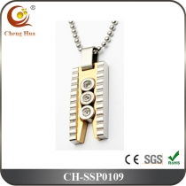 Stainless Steel & Titanium Pendant SSP0109