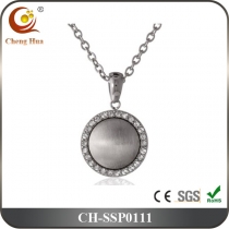 Stainless Steel & Titanium Pendant SSP0111