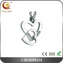 Stainless Steel & Titanium Pendant SSP0114