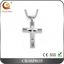 Stainless Steel & Titanium Pendant SSP0115