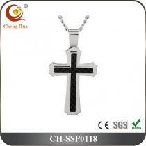 Stainless Steel & Titanium Pendant SSP0118