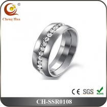 Stainless Steel & Titanium Ring SSR0108