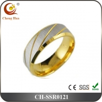 Stainless Steel & Titanium Ring SSR0121