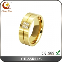 Stainless Steel & Titanium Ring SSR0123