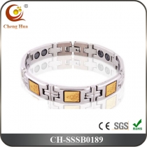 Single Line Men‘s Magnetic Bracelet SSSB0189