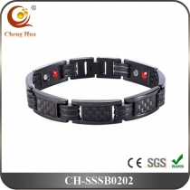 Single Line Mens Magnetic Bracelet SSSB0202