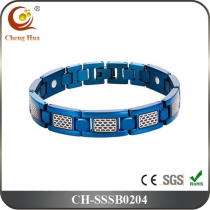 Single Line Mens Magnetic Bracelet SSSB0204