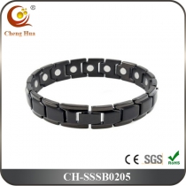 Single Line Mens Magnetic Bracelet SSSB0205