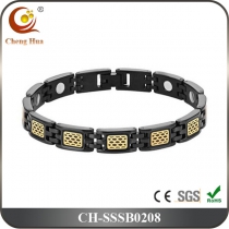 Single Line Mens Magnetic Bracelet SSSB0208
