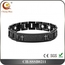 Single Line Mens Magnetic Bracelet SSSB0211